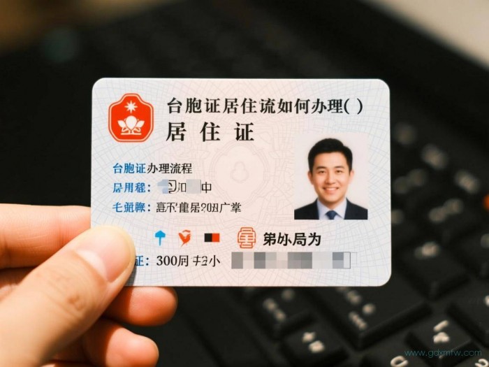 台胞居住证办理流程（台胞证居住证如何办理）