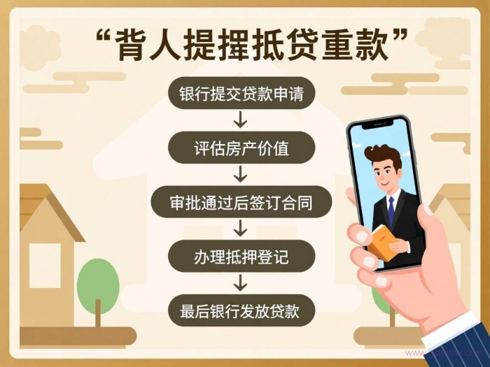 房产办理抵押贷款流程（房产抵押贷款流程步骤）