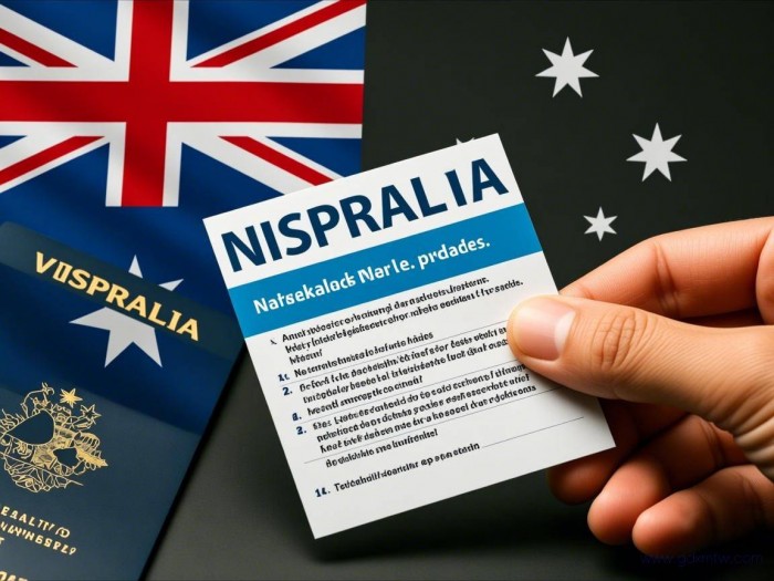 到澳洲办签证办理流程（去澳洲的签证好办吗）