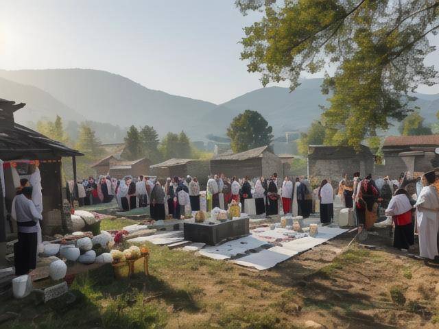 农村办理丧事流程图（农村办丧事的真实图片）