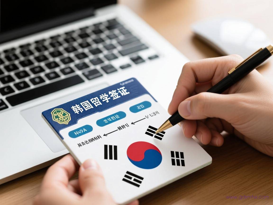韩国留学签证怎么办理流程(韩国留学签证办理流程及所需材料)