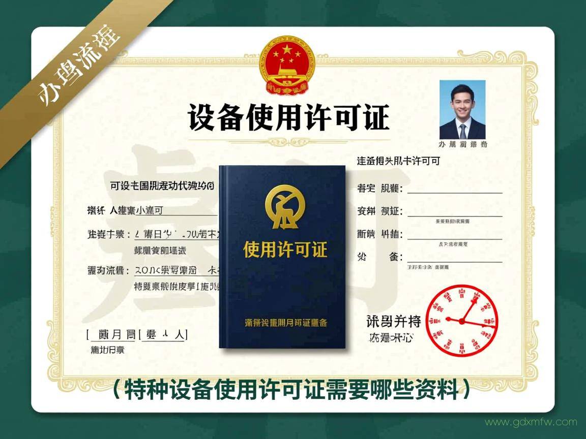 特种设备使用许可证办理流程（特种设备使用许可证需要哪些资料）