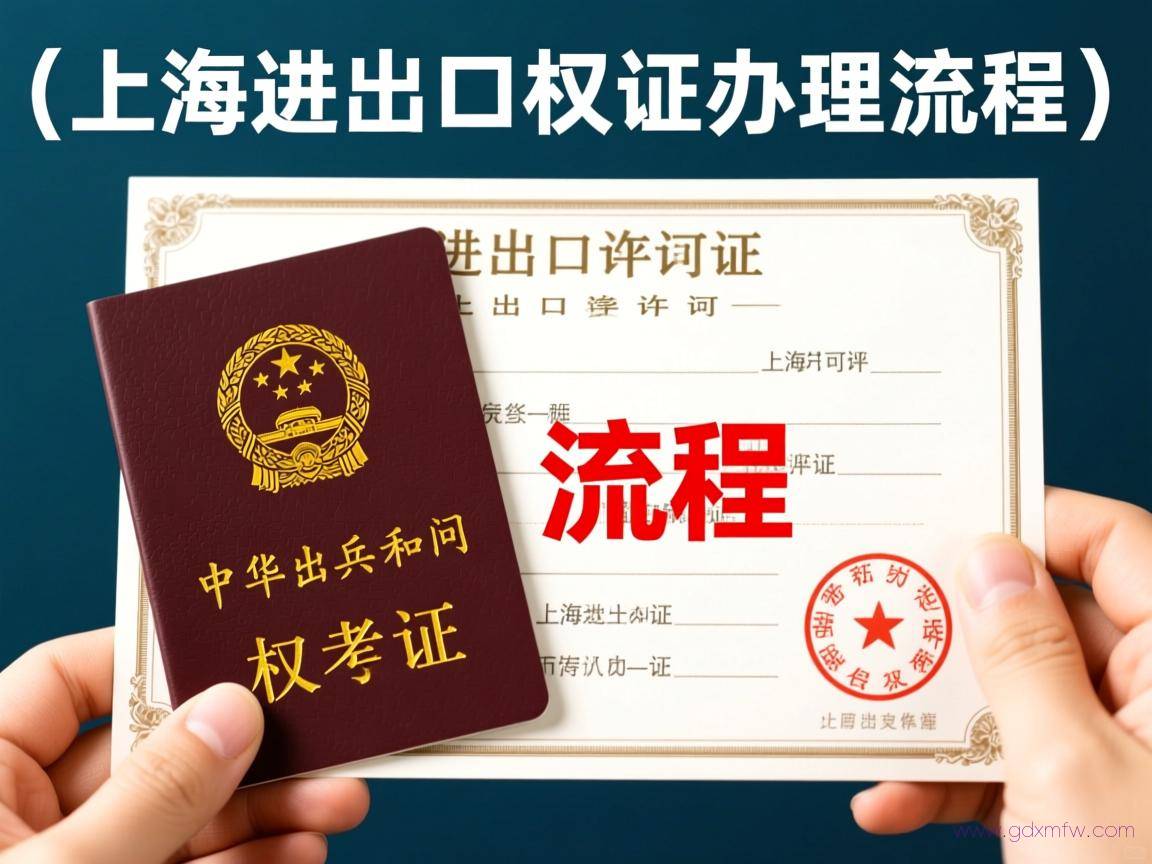 上海进出口许可证办理流程（上海进出口权证办理流程）