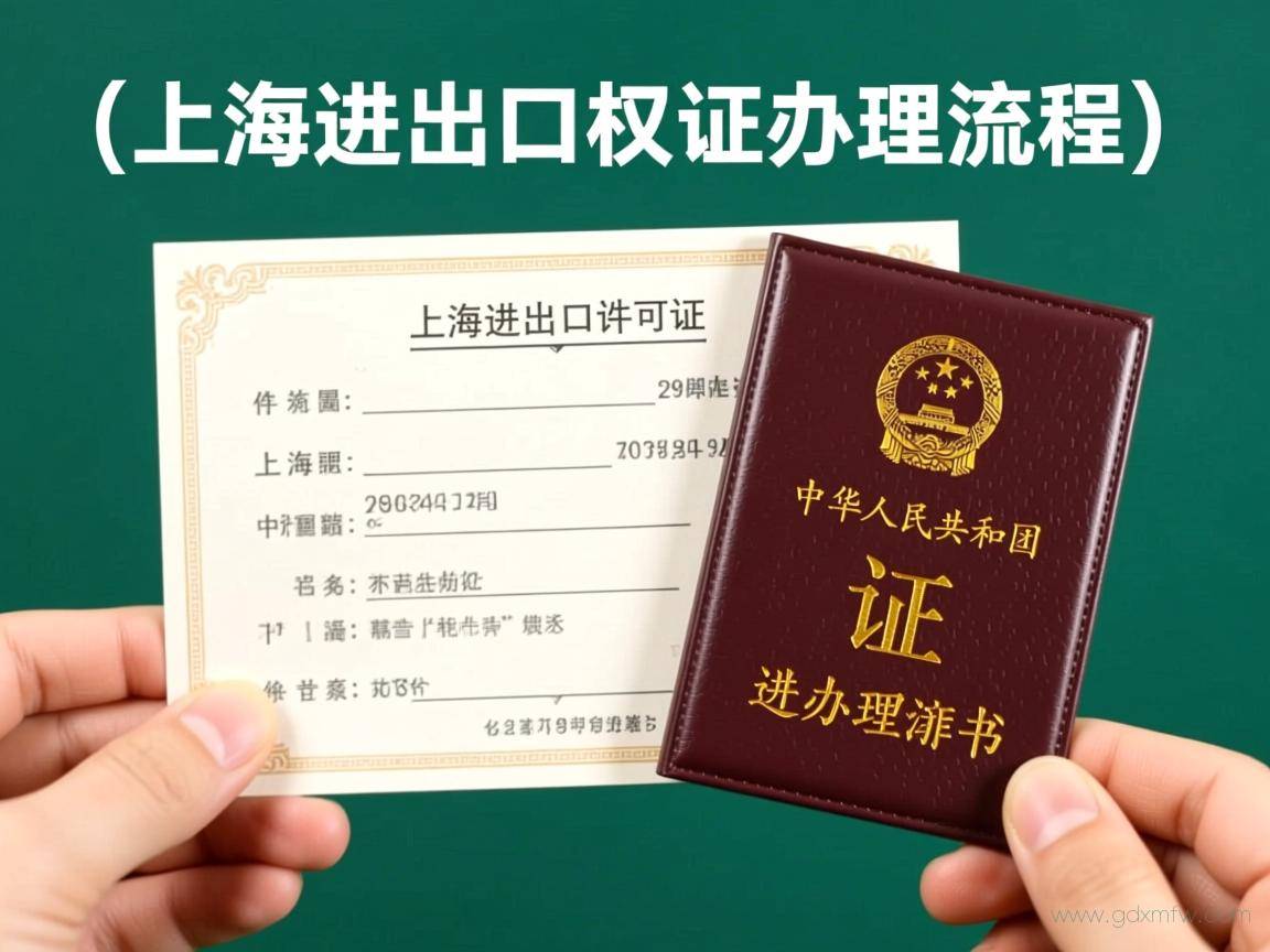 上海进出口许可证办理流程（上海进出口权证办理流程）