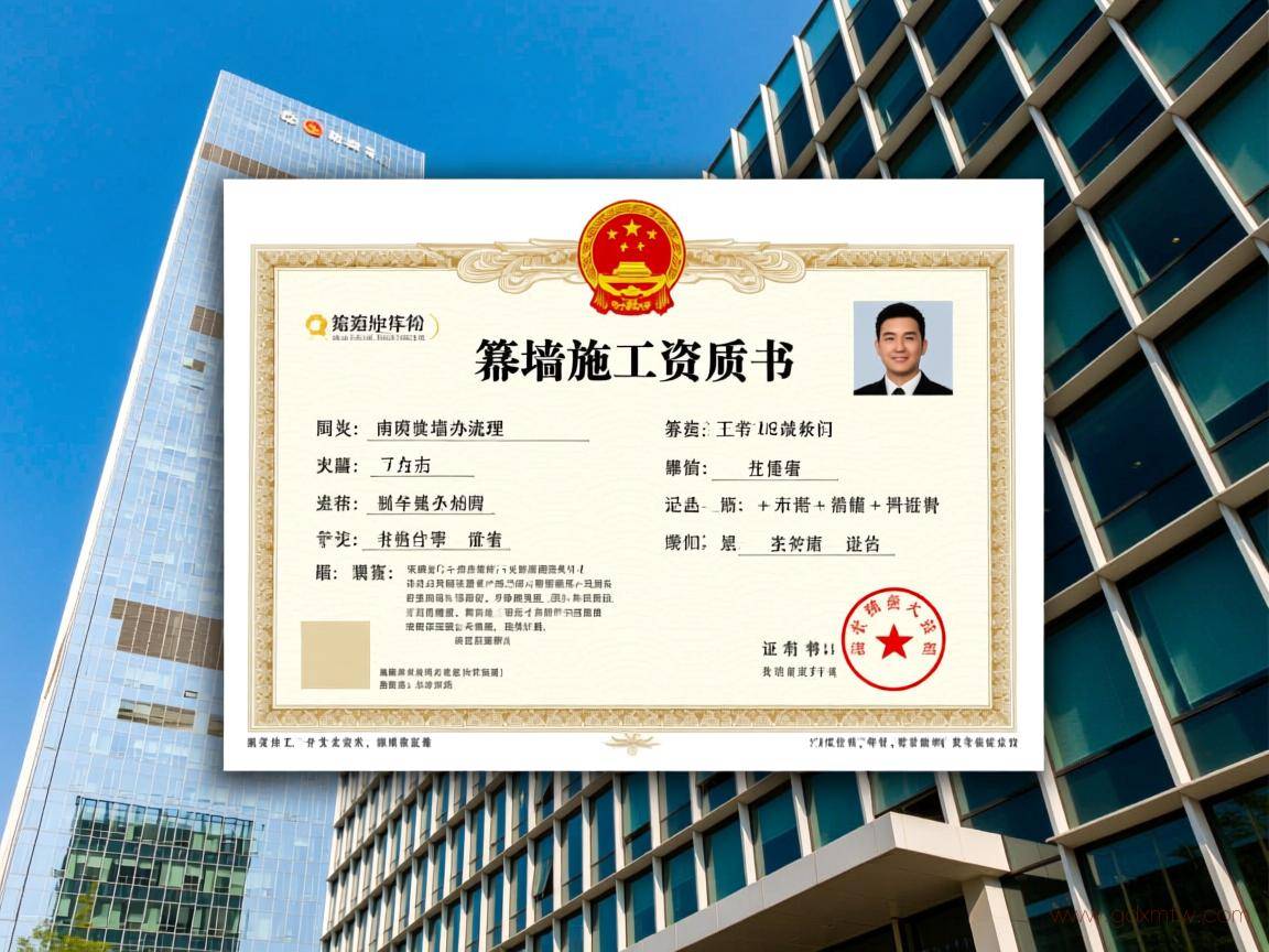 建筑幕墙施工资质办理流程（幕墙施工资质证书）