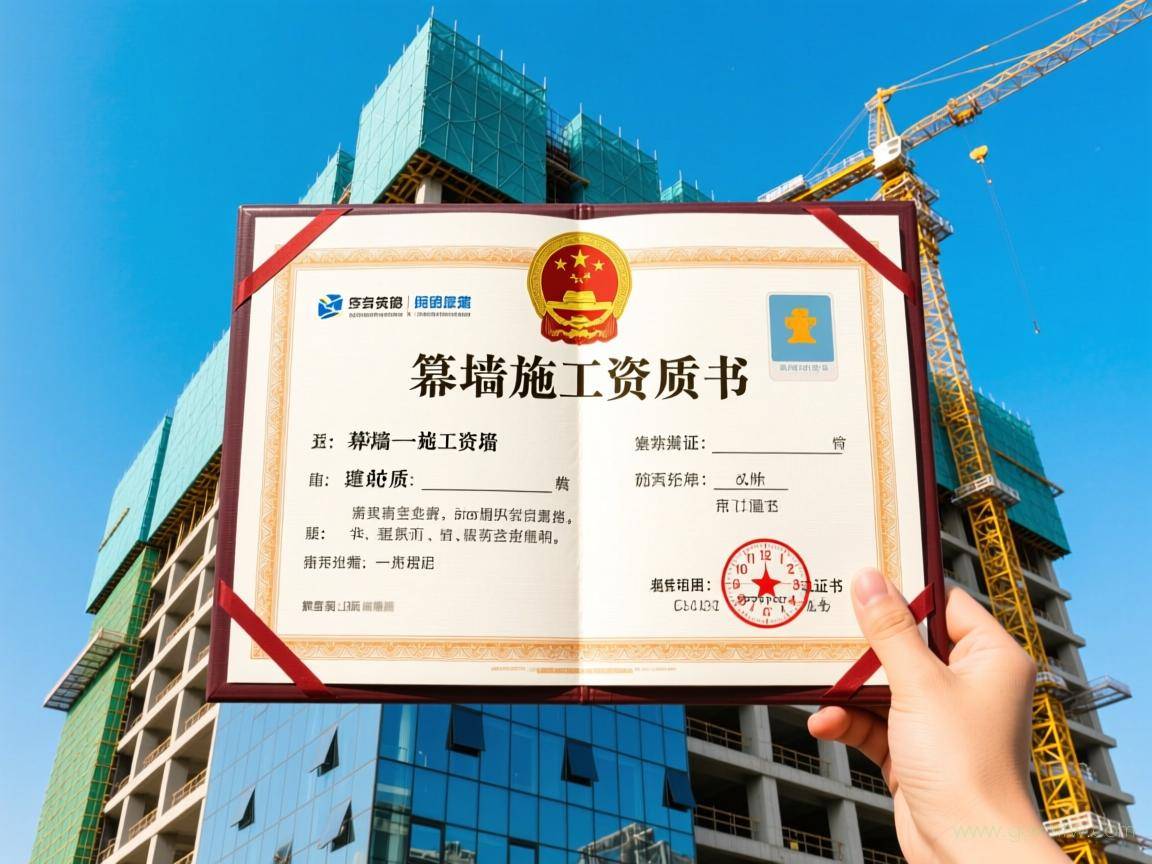 建筑幕墙施工资质办理流程（幕墙施工资质证书）