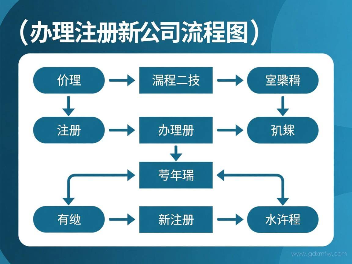 办理注册新公司流程（办理注册新公司流程图）