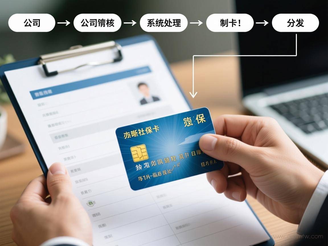 公司给员工办理社保的流程（公司给员工办理社保卡步骤）