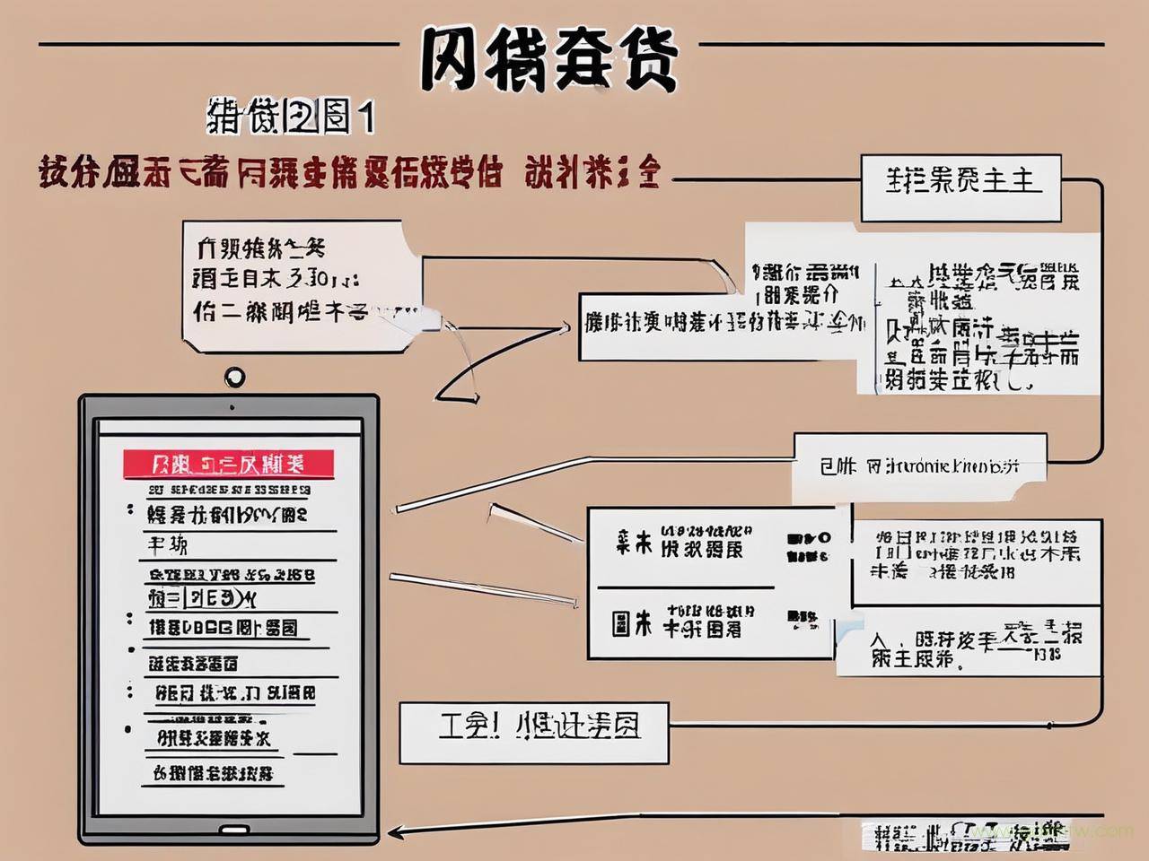 银行网贷办理流程(银行网贷办理流程图)
