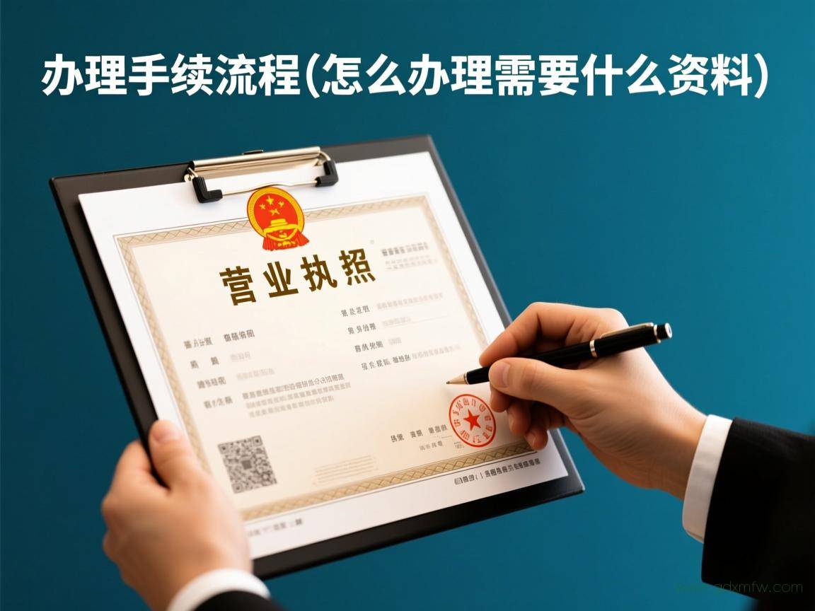 营业执照办理手续流程（营业执照怎么办理需要什么资料）