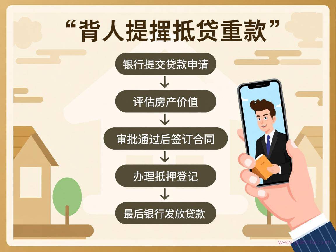 房产办理抵押贷款流程(房产抵押贷款流程步骤)