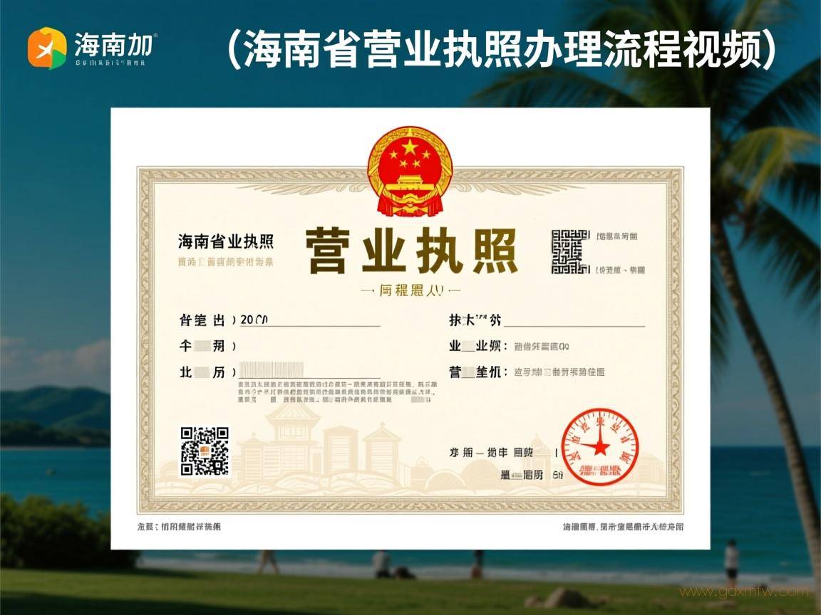 海南省营业执照办理流程（海南省营业执照办理流程视频）