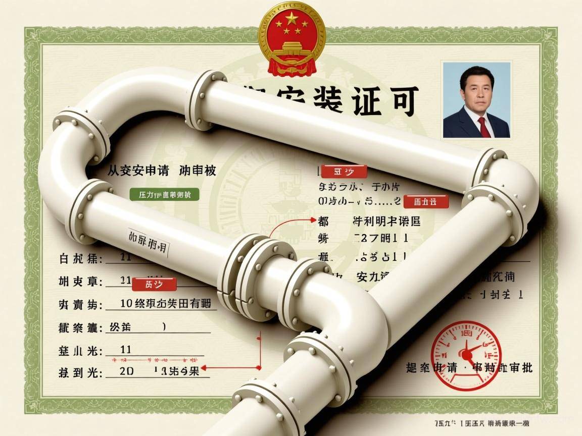 压力管道安装许可证办理流程（办理压力管道安装资质需要哪些资料）
