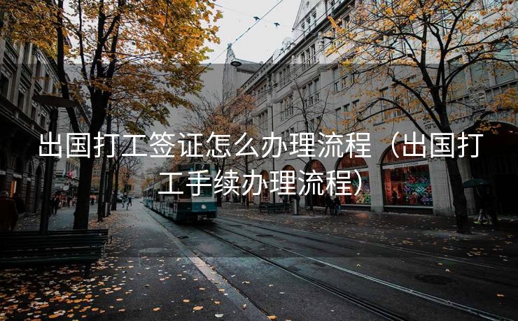 出国打工签证怎么办理流程（出国打工手续办理流程）