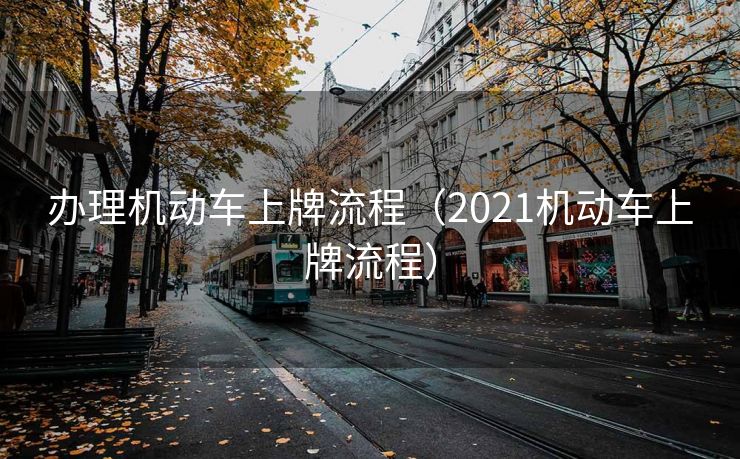 办理机动车上牌流程（2021机动车上牌流程）