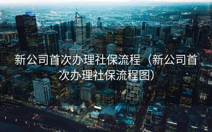 新公司首次办理社保流程（新公司首次办理社保流程图）