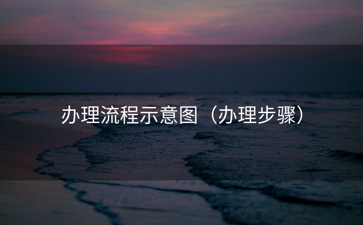 办理流程示意图(办理步骤) 办理流程示意图(办理步骤)