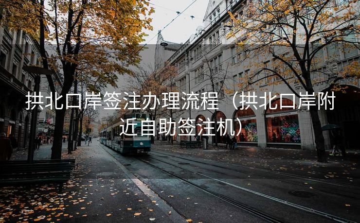 拱北口岸签注办理流程(拱北口岸附近自助签注机) 拱北口岸签注办理流程(拱北口岸附近自助签注机)