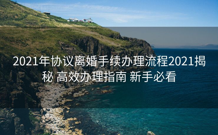 2021年协议离婚手续办理流程2021揭秘 高效办理指南 新手必看 2021年协议离婚手续办理流程2021揭秘 高效办理指南 新手必看