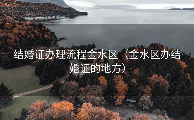结婚证办理流程金水区（金水区办结婚证的地方）